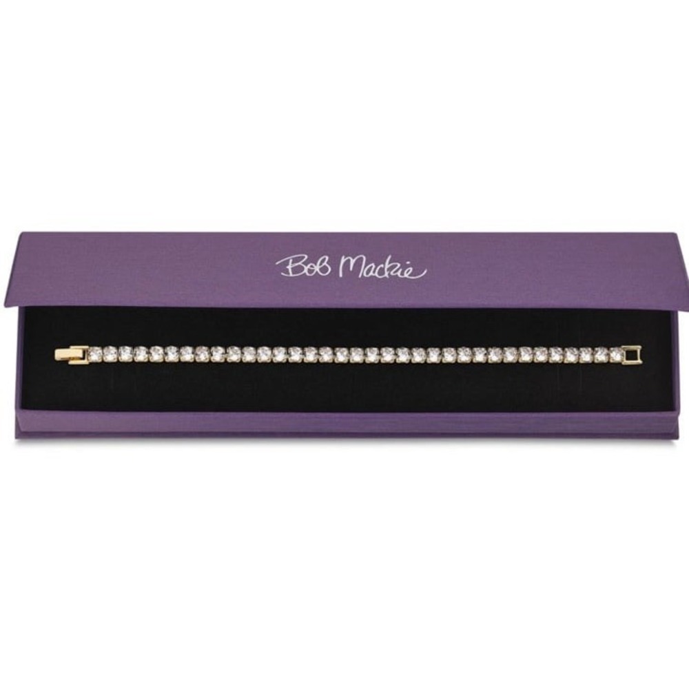 Bob Mackie Cubic Zirconia Tennis Bracelet